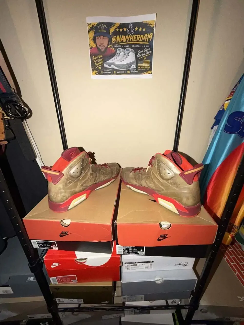 Jordan Air Jordan 6 Retro Size 13 Cigar